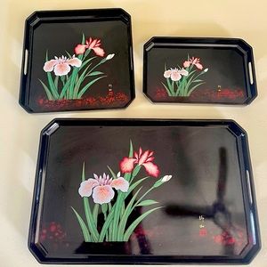 Vintage nesting trays